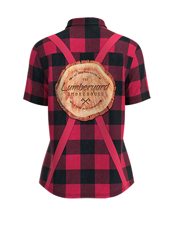 Women's Elite Full Button Short Sleeve Dress Shirt - 4-Way Tapered Fit