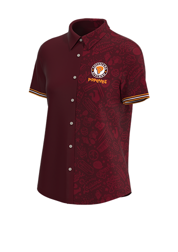 Women's Elite Full Button Short Sleeve Dress Shirt - 4-Way Tapered Fit