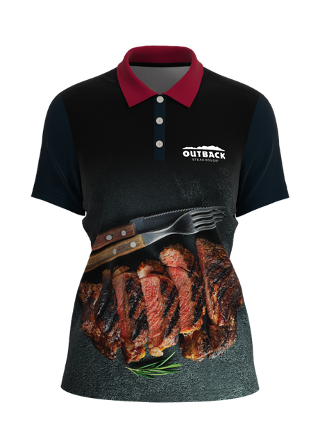 U-B-U Short Sleeve Polo - 4-Way Tapered Fit Women's