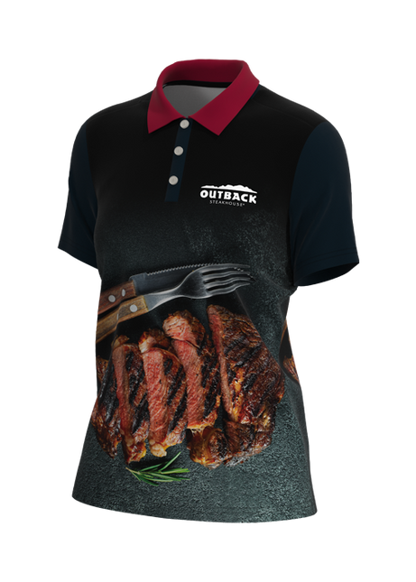 U-B-U Short Sleeve Polo - 4-Way Tapered Fit Women's