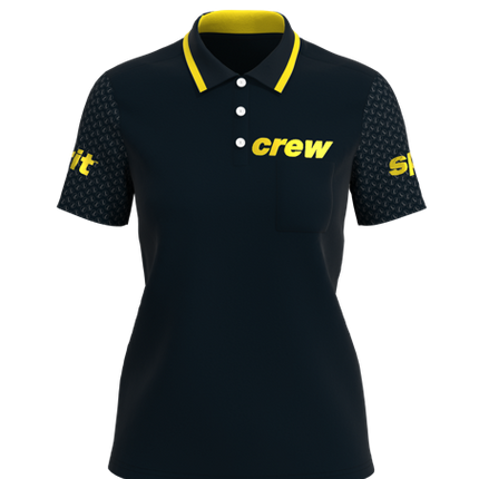 All Day Short Sleeve Stretch Polo W/ Pocket Women's