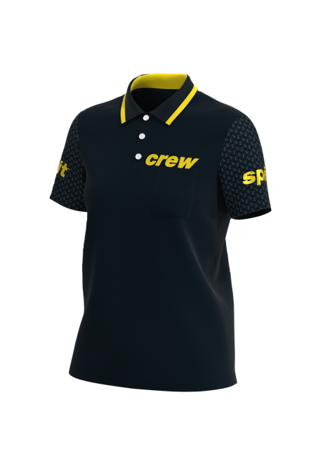 All Day Short Sleeve Stretch Polo W/ Pocket Women's