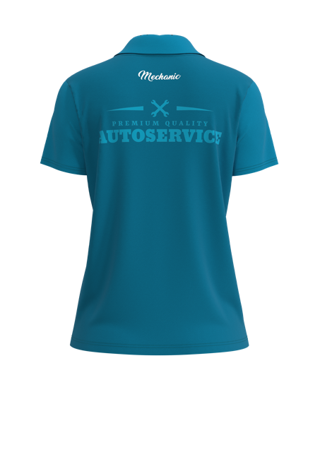 All Day No Button Short Sleeve Polo - 4-Way Standard Fit Women's