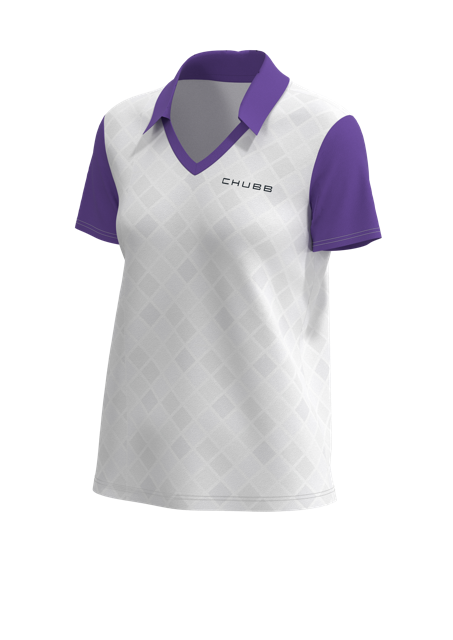 All Day No Button Short Sleeve Polo - 4-Way Standard Fit Women's