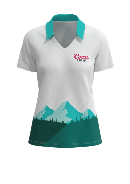 All Day No Button Short Sleeve Polo - 4-Way Standard Fit Women's