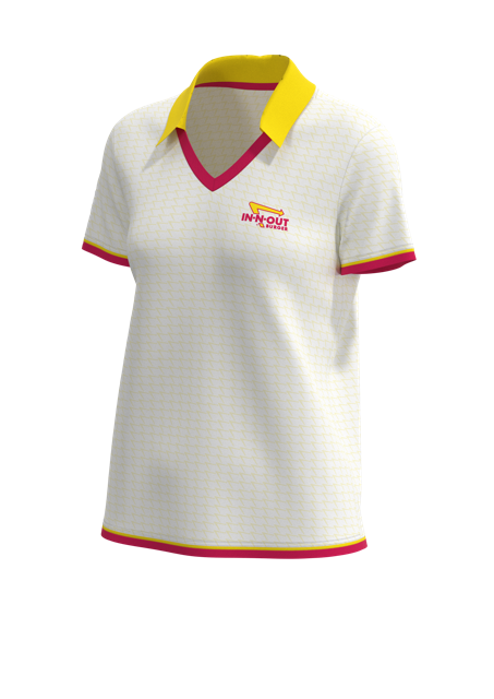 All Day No Button Short Sleeve Polo - 4-Way Standard Fit Women's