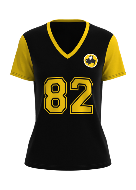 Women's U-B-U Short Sleeve Deep V-Neck - 4-Way Tapered Fit