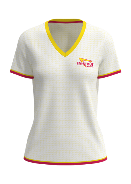 Women's U-B-U Short Sleeve Deep V-Neck - 4-Way Tapered Fit