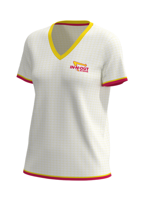 Women's U-B-U Short Sleeve Deep V-Neck - 4-Way Tapered Fit