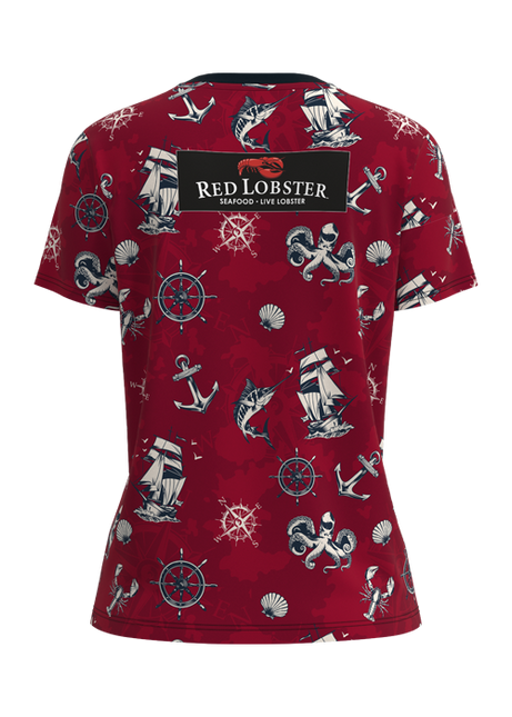 Women's U-B-U Short Sleeve Deep V-Neck - 4-Way Tapered Fit