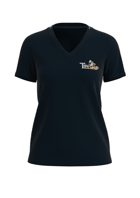 Women's All Day Short Sleeve Deep V-Neck - 4-Way Standard  Fit