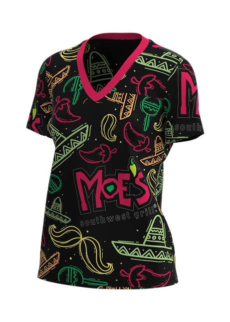 Women's Dash Short Sleeve V-Neck - Dryknit