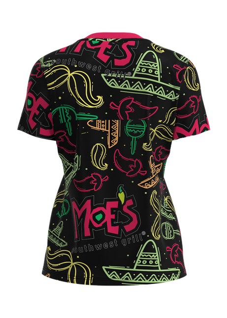 Women's Dash Short Sleeve V-Neck - Micropin