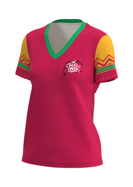 Women's Dash Short Sleeve V-Neck - Micropin
